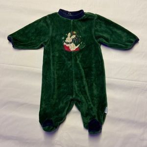 First Moments Infant Xmas PJ’s Size 0-3mo LIKE NEW